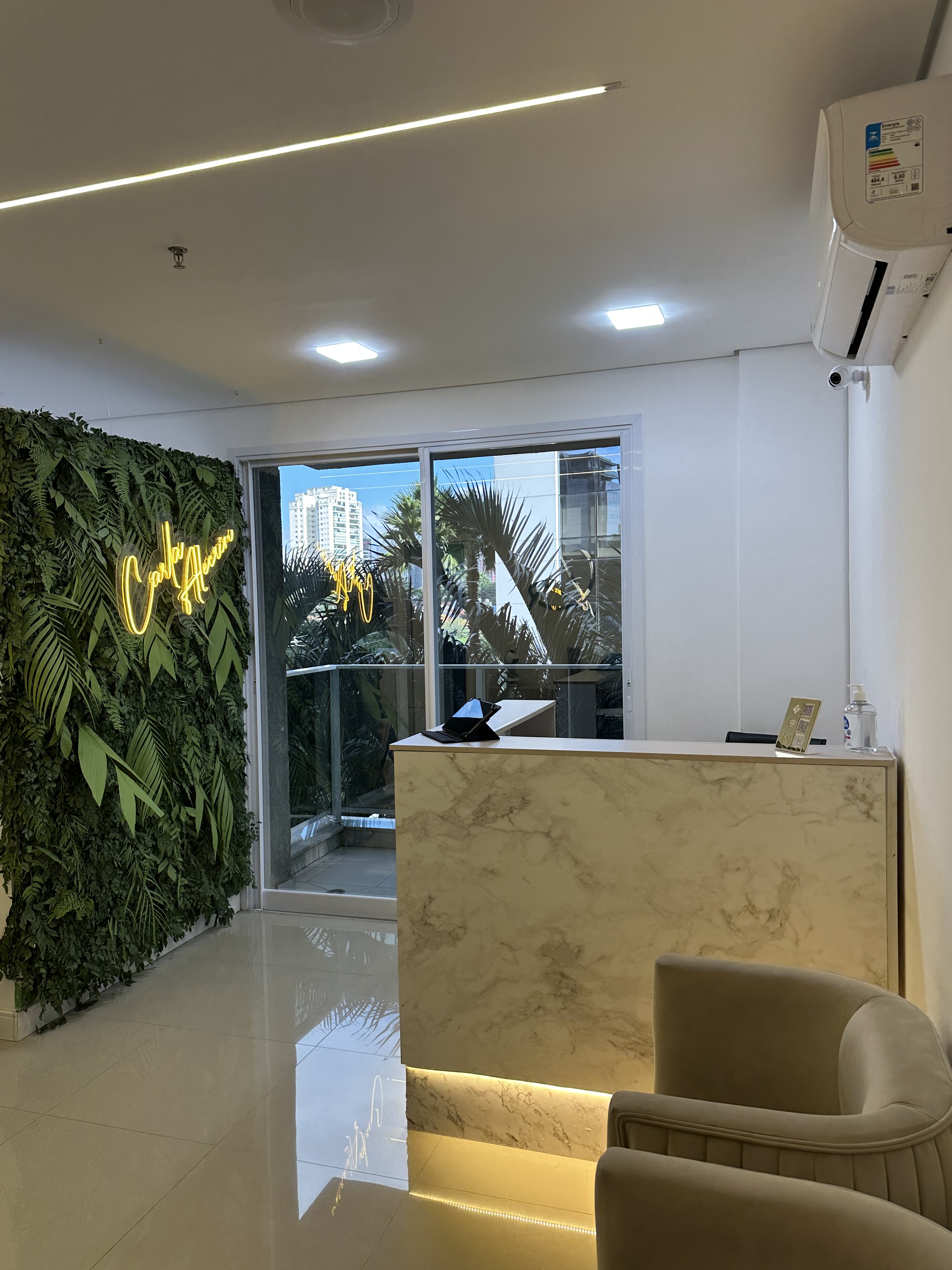 Carla Alecrim Beauty Clinic, Lounge de espera